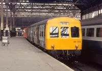 Class 101 DMU at Edinburgh Waverley