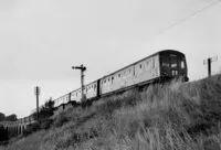 Class 101 DMU at Larpool Viaduct, Whitby