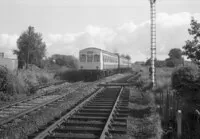 Class 101 DMU at Saxmundham