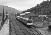 Class 103 DMU at Machynlleth