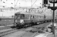 Class 104 DMU at Manchester London Road