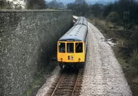 Class 104 DMU at Matlock East