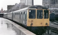 Class 104 DMU at Leicester