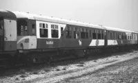 Class 104 DMU at Thornton Junction