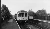 Class 104 DMU at Bleasby