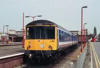 Class 104 DMU at Slough