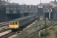 Class 104 DMU at Bolton