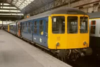 Class 104 DMU at Manchester Piccadilly