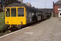 Class 104 DMU at Blackpool South