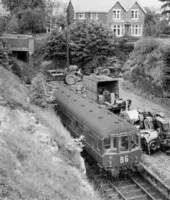 Class 104 DMU at Tean Halt