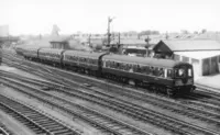 Class 105 DMU at Cambridge