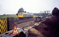 Class 105 DMU at Manningtree