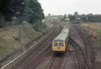 Class 105 DMU at Reedham