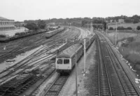 Class 105 DMU at East Suffolk Junction, Ipswich