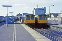 Class 105 DMU at Cambridge