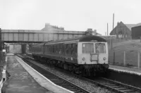 Class 105 DMU at Burnley Barracks