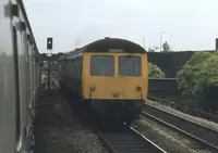 Class 105 DMU at near Manchester Victoria