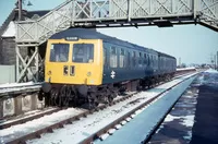 Class 105 DMU at Midcalder