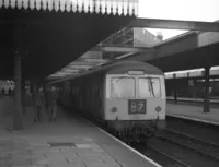 Class 105 DMU at Nottingham Victoria