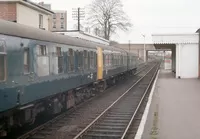 Class 105 DMU at Halesworth