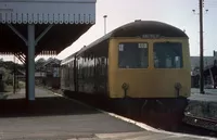 Class 105 DMU at Harwich Town