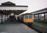 Class 105 DMU at Felixstowe Town