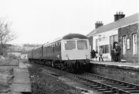 Class 105 DMU at Kilmacolm