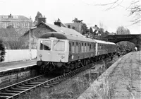 Class 105 DMU at Kilmacolm