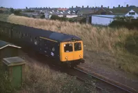 Class 105 DMU at Felixstowe