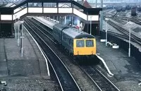 Class 105 DMU at Scunthorpe