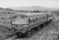 Class 105 DMU at west of Banchory