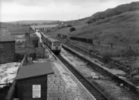 Class 105 DMU at Ewood Bridge and Edenfield