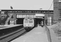 Class 105 DMU at Stratford