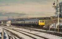 Class 105 DMU at Markinch