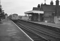 Class 105 DMU at Thurston