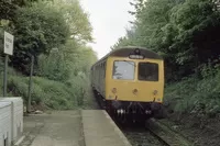 Class 105 DMU at Emerson Park