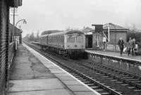 Class 105 DMU at Darsham