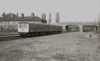 Class 105 DMU at Peterborough East