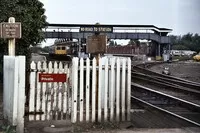 Class 105 DMU at March