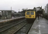 Class 105 DMU at Cambridge