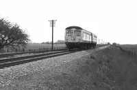 Class 105 DMU at north of Postland