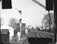 Class 105 DMU at Welland Bridge