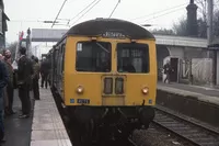 Class 105 DMU at Royston