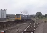 Class 105 DMU at Bedford St Johns