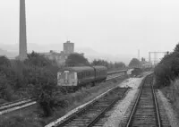 Class 105 DMU at near Stubbins Junction