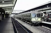 Class 105 DMU at Derby