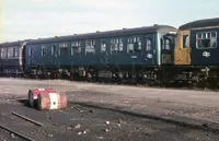 Class 105 DMU at maybe Hamilton depot