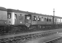 Class 105 DMU at Derby C&amp;W Works