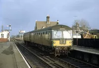 Class 105 DMU at Woburn Sands