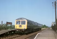 Class 105 DMU at Aspley Guise